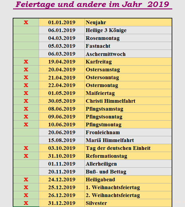 Monatsblatt